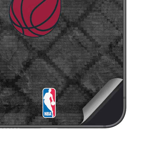 NBA Miami Heat Dark Rust Galaxy S25 Skin